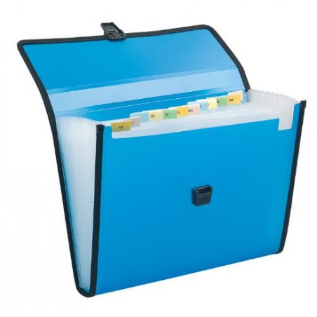 ▷ MALETIN EXACOMPTA FUELLE PP TRANSLUCIDO A4 13 DEPARTAMENTOS | Taine - Imagen 1