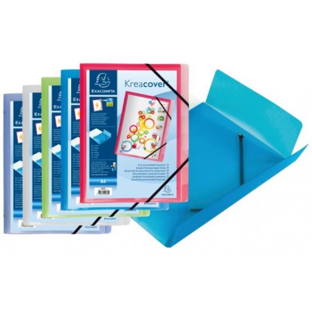 ▷ CLASIFICADOR EXACOMPTA PERSONALIZABLE PP 8 DEPARTAMENTOS A4 COLORES SURTIDOS | Taine - Imagen 1