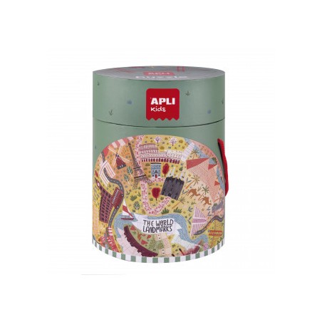 ▷ PUZLE APLI CIRCULAR MONUMENTOS APLI | Taine - Imagen 1