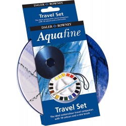 ▷ CAJA 18 PZ TRAVEL ACUARELA DALER ROWNEY AQUAFINE | Taine - Imagen 1