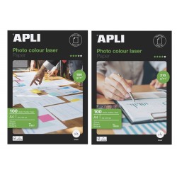 ▷ PAPEL APLI A4 FOTOGRAFICO GLOSSY LASER | Taine - Imagen 2