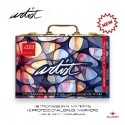 Imagen 1 - ▷ MALETIN ARTIST ACYLICOS/ALCOHOL 48 PIEZAS | Taine ▷ MALETIN ARTIST ACYLICOS/ALCOHOL 48 PIEZAS | Taine - Imagen 1
