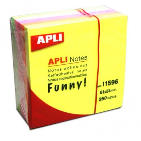 ▷ NOTAS ADHESIVAS APLI EN CUBO | Taine - Imagen 7