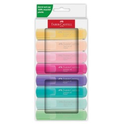 Imagen 1 - ▷ PACK 8 ROTULADORES TEXTLINER SURTIDOS 46 PASTEL FABER CASTELL | Taine ▷ PACK 8 ROTULADORES TEXTLINER SURTIDOS 46 PASTEL FABER CASTELL | Taine - Imagen 1