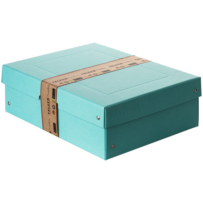▷ CAJA EXACLAIR A4 PUREBOX PASTEL AZUL 100MM | Taine - Imagen 1