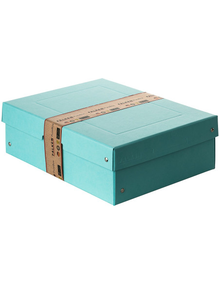 ▷ CAJA EXACLAIR A4 PUREBOX PASTEL AZUL 100MM | Taine - Imagen 1