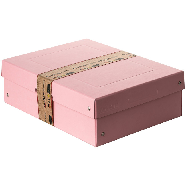 ▷ CAJA EXACLAIR A4 PUREBOX PASTEL ROSA 100MM | Taine - Imagen 1