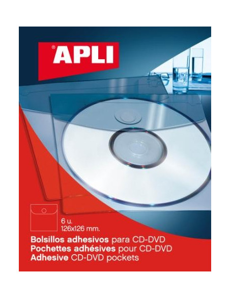▷ BOLSILLOS APLI ADHESIVOS PORTADOCUMENTOS | Taine - Imagen 7