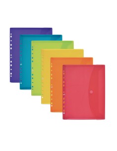 Imagen 1 - ▷ SOBRE OXFORD MULTITALADRO A4 Plástico Flexible Cierre velcro colores | Taine ▷ SOBRE OXFORD MULTITALADRO A4 Plástico Flexible Cierre velcro colores | Taine - Imagen 1