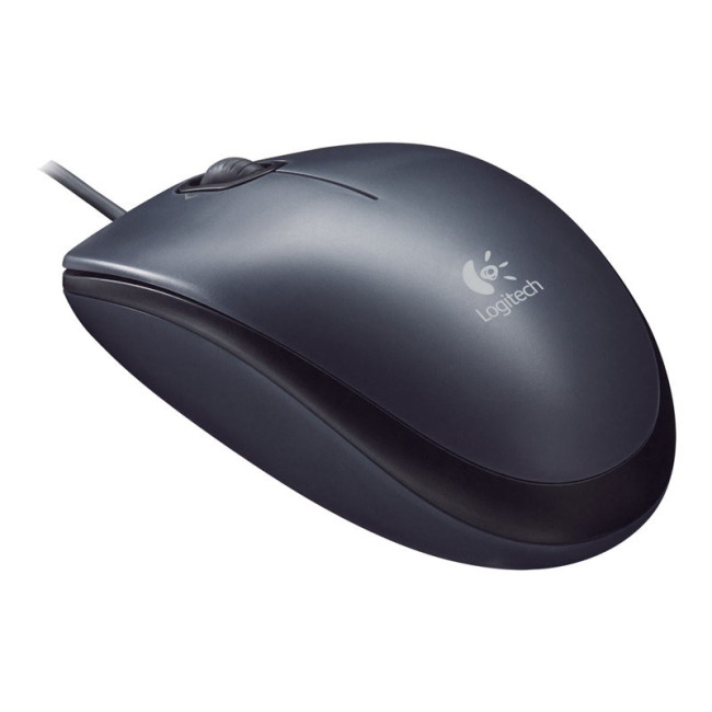 ▷ RATON LOGITECH B90 OPTICAL USB NEGRO C/CABLE AMBIDIESTRO | Taine - Imagen 1