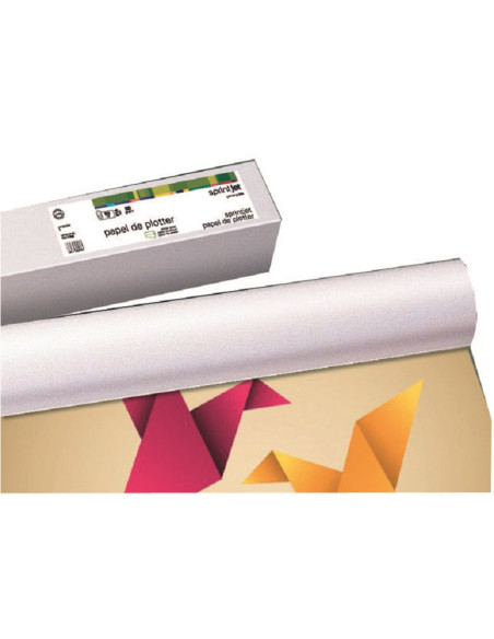 ▷ ROLLO PLOTTER FABRISA PAPEL 914x50 M 90GR (36") | Taine - Imagen 1