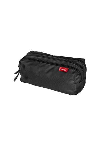 ▷ ESTUCHE ENRI 3 CREMALLERAS NEGRO | Taine - Imagen 1