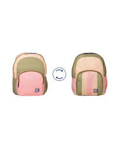 ▷ MOCHILA REVERSIBLE OXFCOL RPET SAF ROSE | Taine - Imagen 1