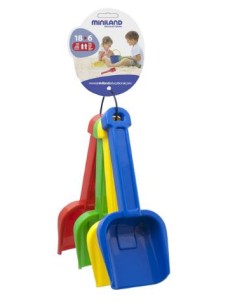 Imagen 1 - ▷ PALAS MINILAND SET 4 UDS. 4 COLORES | Taine ▷ PALAS MINILAND SET 4 UDS. 4 COLORES | Taine - Imagen 1