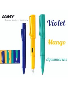 Imagen 2 - ▷ ROLLERBALL LAMY SAFARI MANGO | Taine ▷ ROLLERBALL LAMY SAFARI MANGO | Taine - Imagen 2