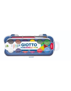 Imagen 1 - ▷ ACUARELAS GIOTTO MINI 23MM 12UDS + PINCEL | Taine ▷ ACUARELAS GIOTTO MINI 23MM 12UDS + PINCEL | Taine - Imagen 1