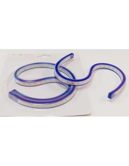 ▷ REGLA 50CMS FLEXICURVE | Taine - Imagen 1