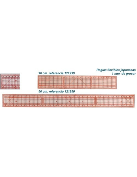 ▷ REGLA 50CMS JAPONESA | Taine - Imagen 1