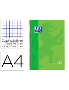 Imagen 1 - ▷ CUADERNO OXFORD VERDE MICROPERFORADO A4 80H.90G C.5MM T/D | Taine ▷ CUADERNO OXFORD VERDE MICROPERFORADO A4 80H.90G C.5MM T/D | Taine - Imagen 1
