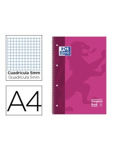 Imagen 1 - ▷ CUADERNO OXFORD MICROPERFORADO A4 80H. 90G C.5MM T/D | Taine ▷ CUADERNO OXFORD MICROPERFORADO A4 80H. 90G C.5MM T/D | Taine - Imagen 1