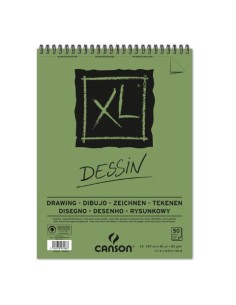 Imagen 1 - ▷ BLOC DIBUJO CANSON XL DESSIN DRAWING A3 160G 50HJ ESPIRAL | Taine ▷ BLOC DIBUJO CANSON XL DESSIN DRAWING A3 160G 50HJ ESPIRAL | Taine - Imagen 1