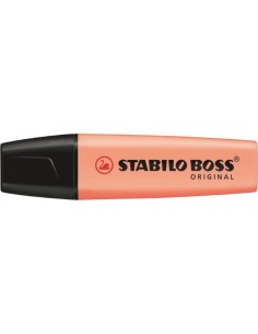 ▷ ROTULADOR MELOCOTON PASTEL STABILO BOSS FLUORESCENTE 70/126S PASTEL | Taine - Imagen 1