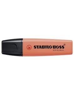 ▷ ROTULADOR FLUORESCENTE 70/140 STABILO BOSS PASTEL CORAL | Taine - Imagen 1