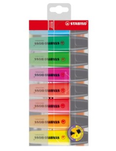 ▷ ROTULADOR STABILO BOSS FLUORESCENTES 70/8 ESTUCHE 8UDS | Taine - Imagen 1