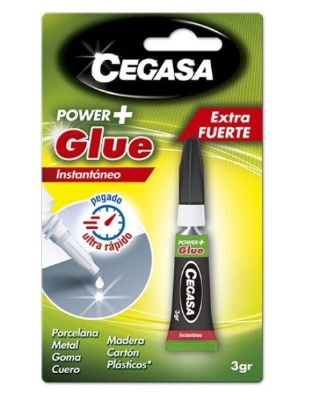 ▷ PEGAMENTO CEGASA INSTANTANEO POWER GLUE 3 GR POESSA | Taine - Imagen 1