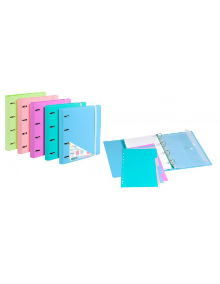 ▷ CARPEBLOCK CARCHIVO SOFT PP FOAM 4/35 100H 4SEP SOBRE AZUL | Taine - Imagen 1