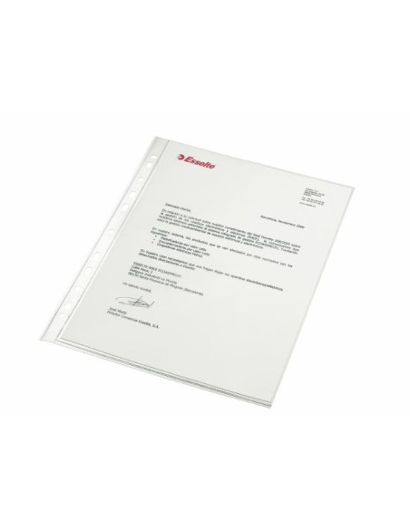 ▷ FUNDAS ESSELTE MULTITALADRO CRISTAL COPY SAFE | Taine - Imagen 1