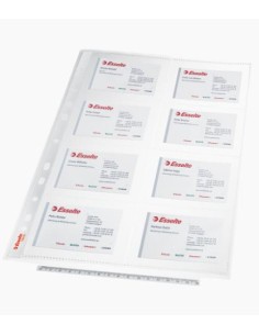 Imagen 1 - ▷ FUNDAS ESSELTE MULTITALADRO TARJETAS VISITA A4 PP BOLSA 10U. | Taine ▷ FUNDAS ESSELTE MULTITALADRO TARJETAS VISITA A4 PP BOLSA 10U. | Taine - Imagen 1