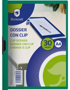 Imagen 1 - ▷ DOSSIER POESSA VERDE C/CLIP PP A4 310X225 | Taine ▷ DOSSIER POESSA VERDE C/CLIP PP A4 310X225 | Taine - Imagen 1
