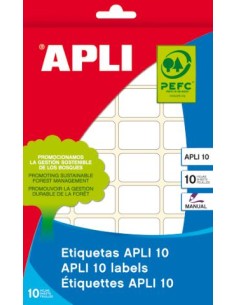 ▷ ETIQUETAS APLI MANUAL 10H. | Taine - Imagen 2