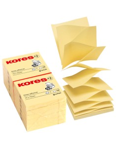 Imagen 1 - ▷ NOTAS KORES ZIG-ZAG 75X75 MM GRAFOPLAS | Taine ▷ NOTAS KORES ZIG-ZAG 75X75 MM GRAFOPLAS | Taine - Imagen 1