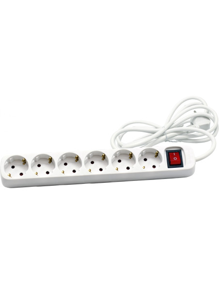▷ BASE MULTIPLE CEGASA 6 TOMAS 3 M CABLE | Taine - Imagen 1