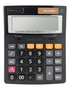 ▷ CALCULADORA INGRAF CD-2685-12RP NEGRO OFFICE CLUB | Taine - Imagen 1