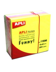 Imagen 1 - ▷ NOTAS ADHESIVAS APLI EN CUBO | Taine ▷ NOTAS ADHESIVAS APLI EN CUBO | Taine - Imagen 1