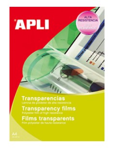 ▷ TRANSPARENCIAS A4 LASER 100HJ | Taine - Imagen 1