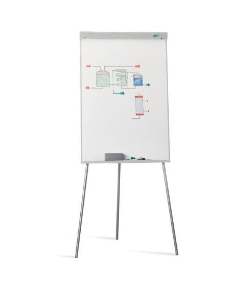 ▷ PAPELOGRAFO PIZARRA TRÍPODE CONVENCIÓN MELAMINA 70 X 102 CM FAIBO | Taine - Imagen 1