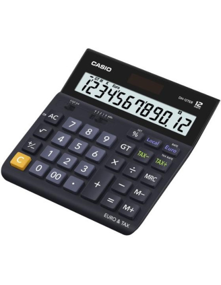 ▷ CALCULADORA CASIO SOBREMESA 12 DIG DH-12ET | Taine - Imagen 1