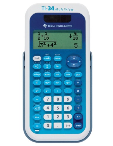 ▷ CALCULADORA TEXAS TI-34 MULTIVIEM (ENVASE DE CARTON | Taine - Imagen 1