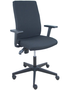 ▷ SILLA I-LINE ARAN NEGRO CON BRAZOS REGULABLES PIQUERAS Y CRESPO | Taine - Imagen 1