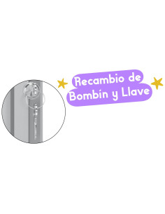 ▷ RECAMBIO NOBO DE LLAVE Y BOMBÍN P. VITRINA PREMIUM PLUS | Taine - Imagen 1