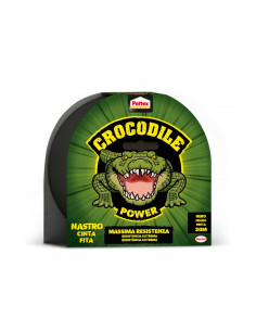 Imagen 1 - ▷ CINTA ADHESIVA CROCODILE POWER NEGRA 50X20 M PATTEX | Taine ▷ CINTA ADHESIVA CROCODILE POWER NEGRA 50X20 M PATTEX | Taine - Imagen 1