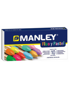 Imagen 1 - ▷ CERAS MANLEY FLUO + PASTEL CJ.10 UDS. | Taine ▷ CERAS MANLEY FLUO + PASTEL CJ.10 UDS. | Taine - Imagen 1