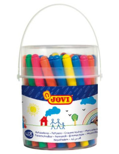 ▷ ROTULADORES JOVI COLORES MAXI BOTE 48 UDS. | Taine - Imagen 1