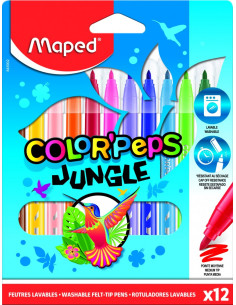 ▷ ROTULADORES MAPED JUNGLE | Taine - Imagen 2