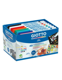 ▷ ROTULADORES GIOTTO DECOR MATERIALS SCHOOLPACK 48 UDS. 4X12 COLORES | Taine - Imagen 1