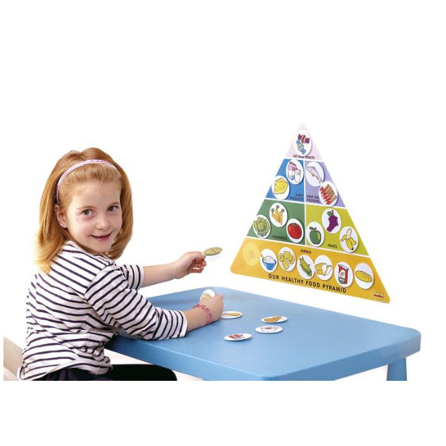 ▷ PIRAMIDE HENBEA DE ALIMENTOS SANOS INDIVIDUAL PARA CLASIFICAR-POSTER | Taine - Imagen 1